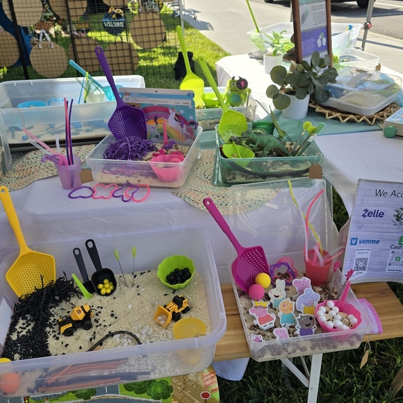 Sensory bins. I have about 13 available in various sizes. - Picture 3 of 15